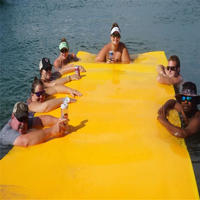 Water Mat XPE foam Material 3 Layer Water Floating Mat