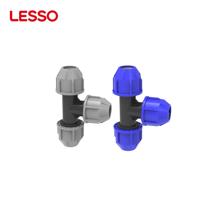 LESSO custom size irrigation of gardening or farming systems reducing socket hose pp compression type fittings for pipe
