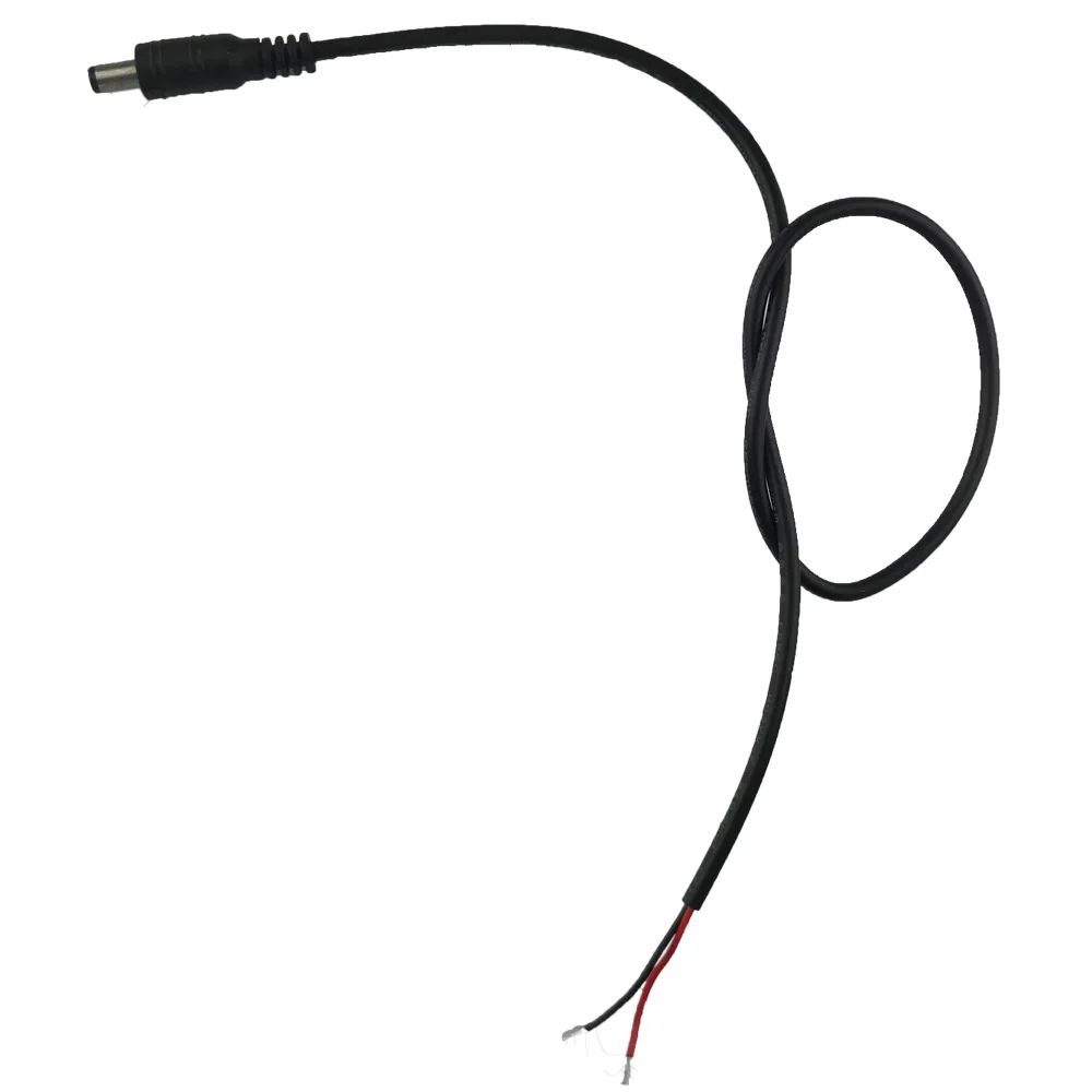 DC5521 male connectors 50cm 0.3 Square meters cable for led quantum board