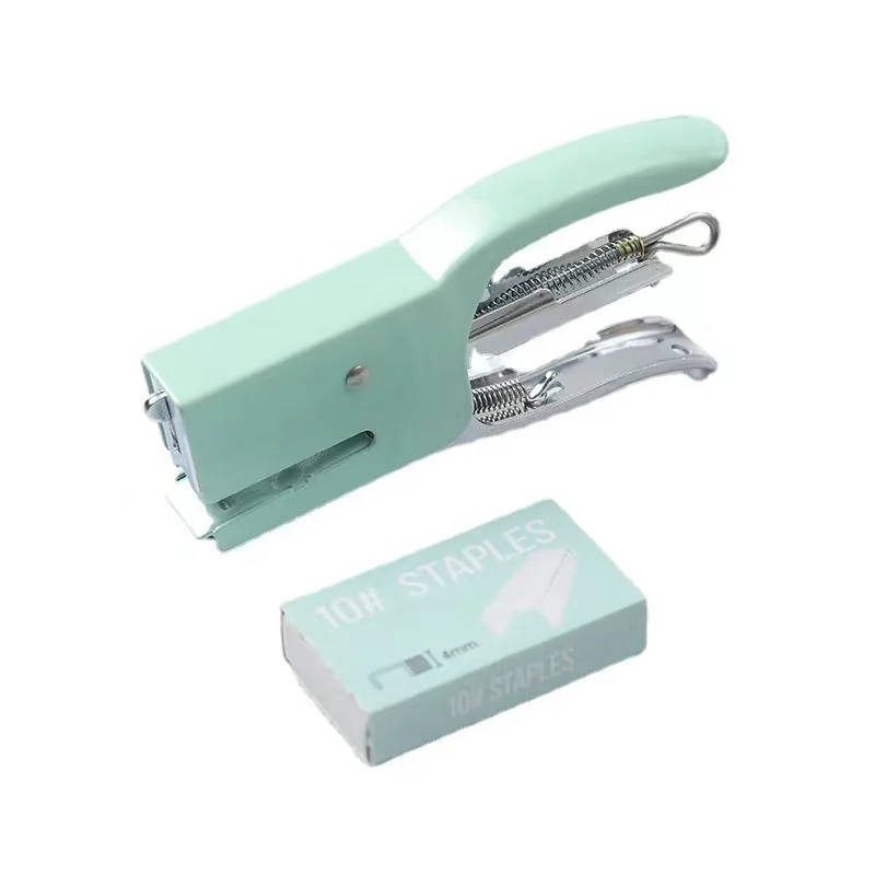 Stationery Set Color Stapler and Labor-Saving Staples Remover