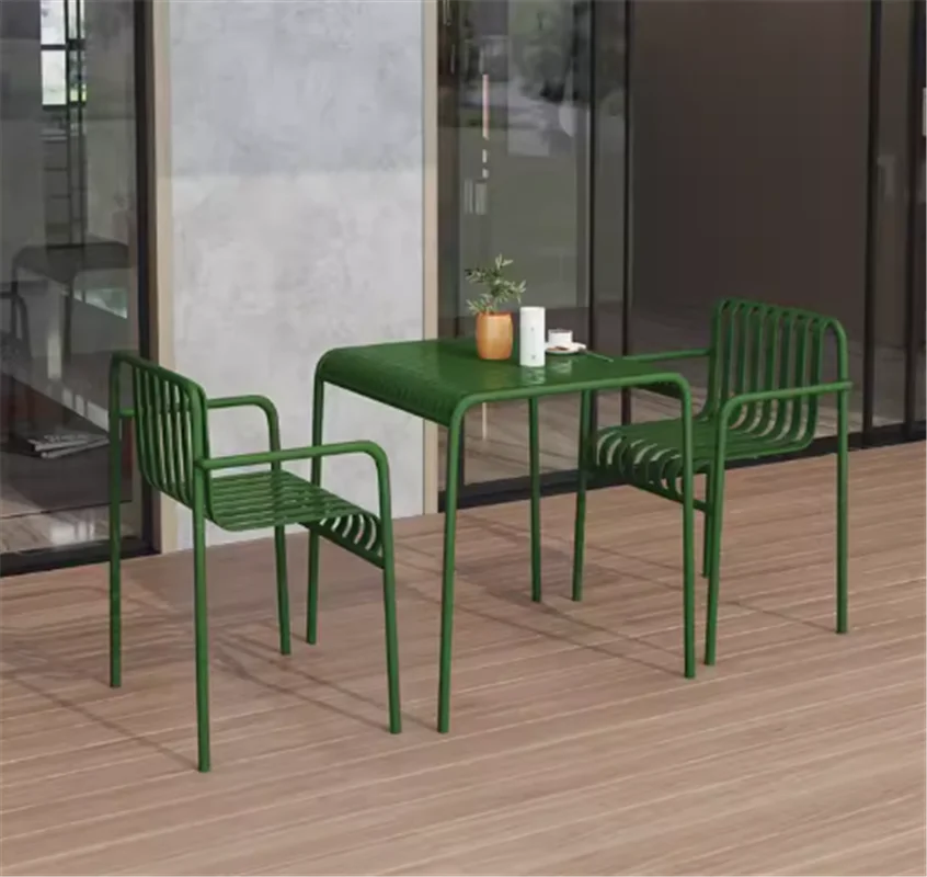 PRONEO Outdoor furniture china balcony courtyard leisure outdoor chair table garden set combination