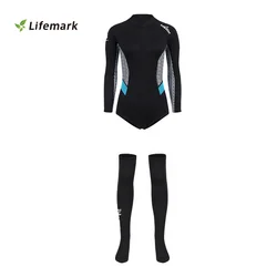 2MM Neoprene Wetsuit Women Keep Warm Swimming Scuba Diving Bathing Suit Short Sleeve Triathlon Wetsuit for Surf Snorkeling