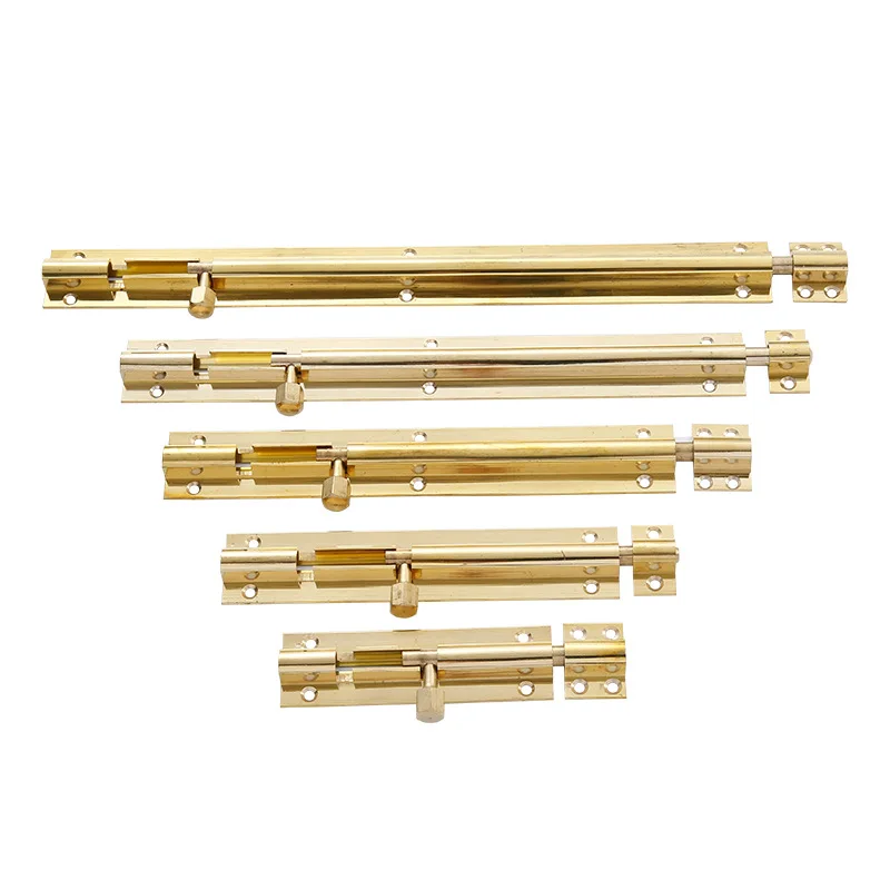 Wholesale Factory Cabinet Window French Buckle Latch Manumotive Brass Door Bolt Locks