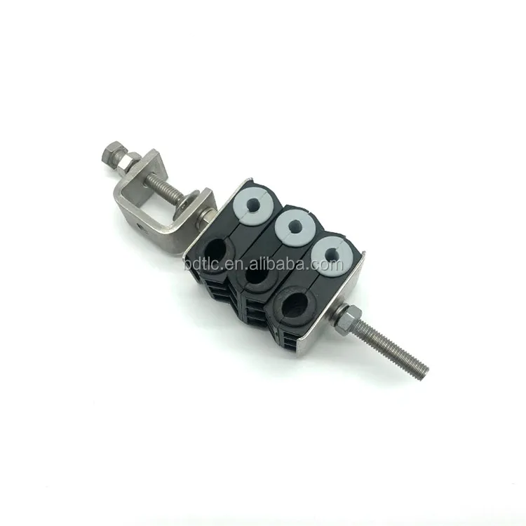 Brand New Combined Coaxial Clamp With Rubber Offers Cable Clamp For Base Station RF Cable
