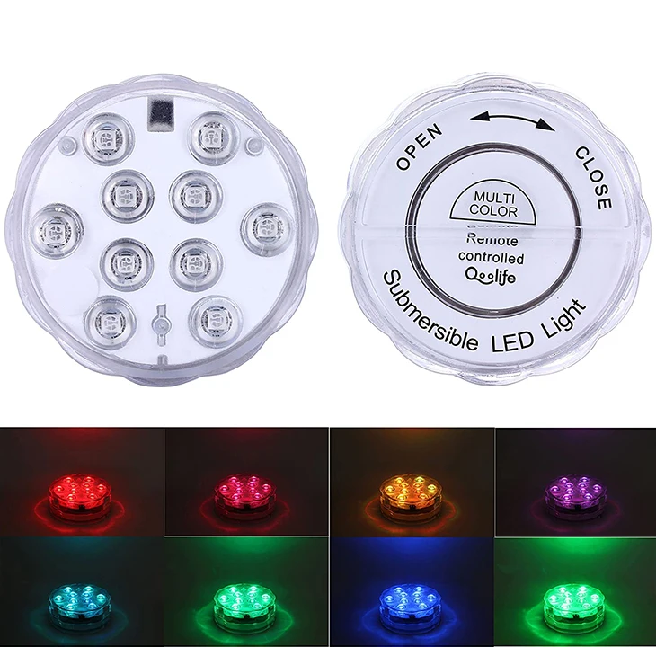 China pool light led colors with remote swimming pool lights crystal wall lamp