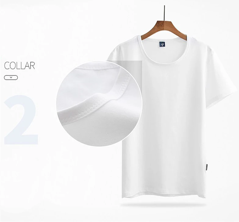 cheap price white blank polyester custom t shirt printing any logo sublimation plain men t-shirt unisex work clothes in stock