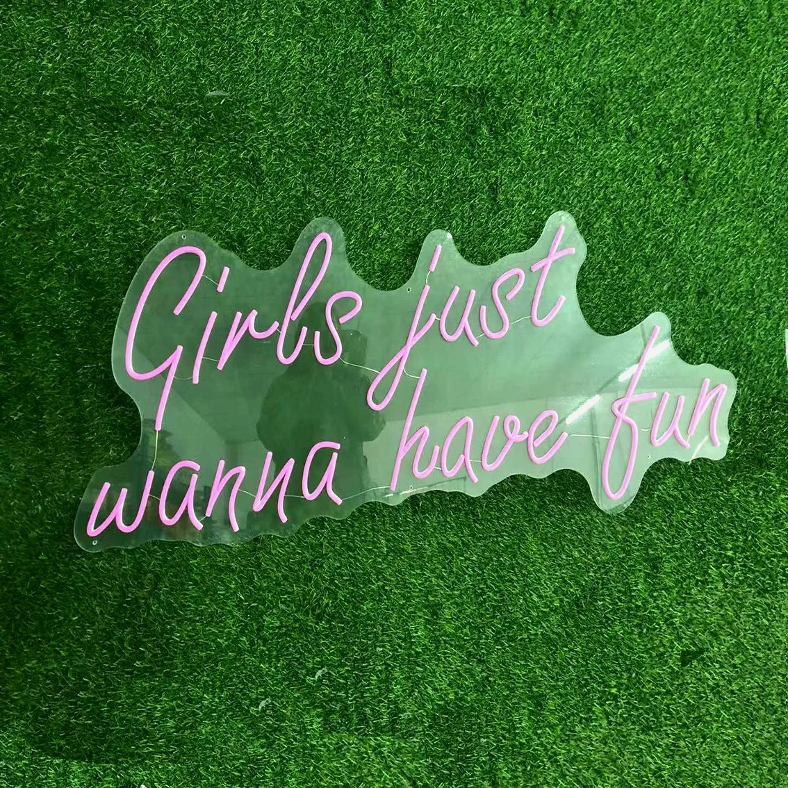 Girls Just Wanna Have Fun  Neon Light Decorative Lighting Customized Neon Signs