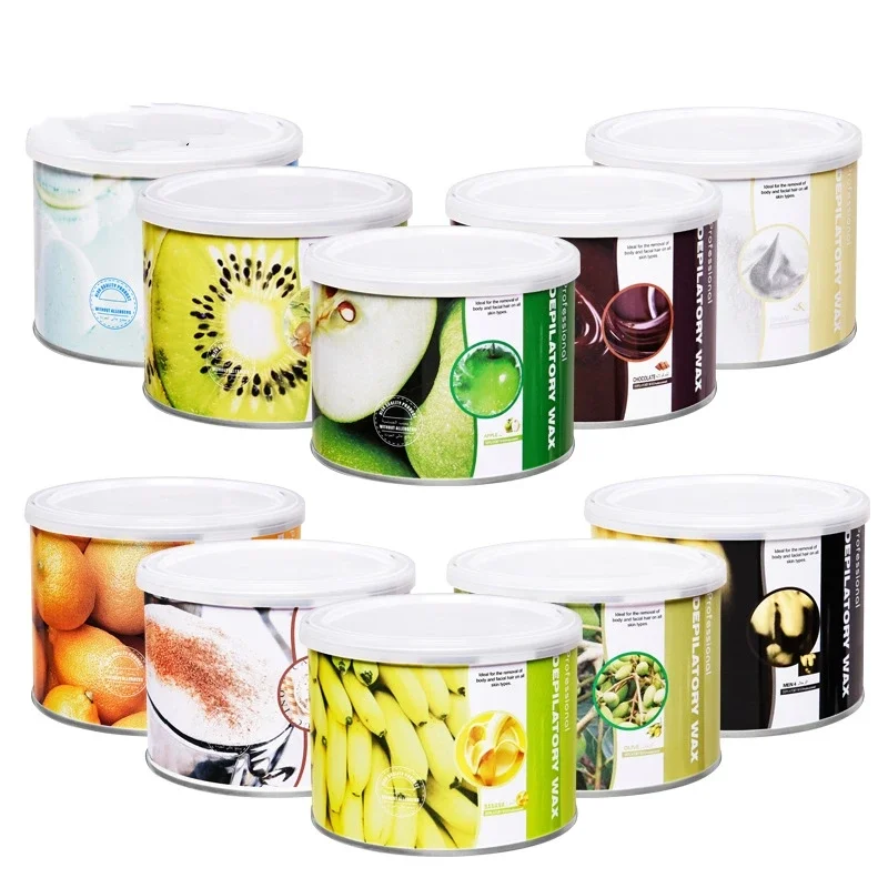 Профессиональный депиляционный воск безболезненный для удаления волос консервированный мягкий