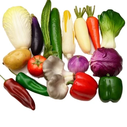 home decor Artificial Vegetables Assorted Mixed Fake Vegetables Model