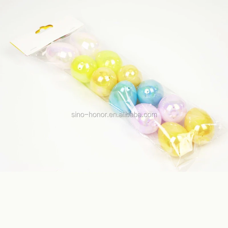 plastic metallic color eggs pearlized color eggs plastic easter eggs