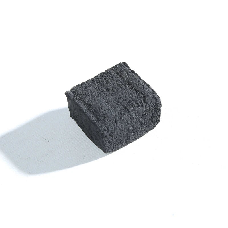 high quality low price 1kg 22mm Square Golden River cube coconut shisha charcoal