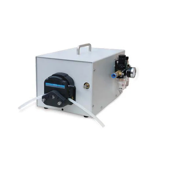 9~6000ml/min Pneumatic Motor Peristaltic Pump Dosing Milking Machine pumps Throttle valve stepless speed