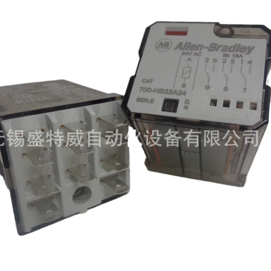 Original Spot 700-Hb33a24 US AB Rockwell 11 Flat Foot 15A AC24V Relays