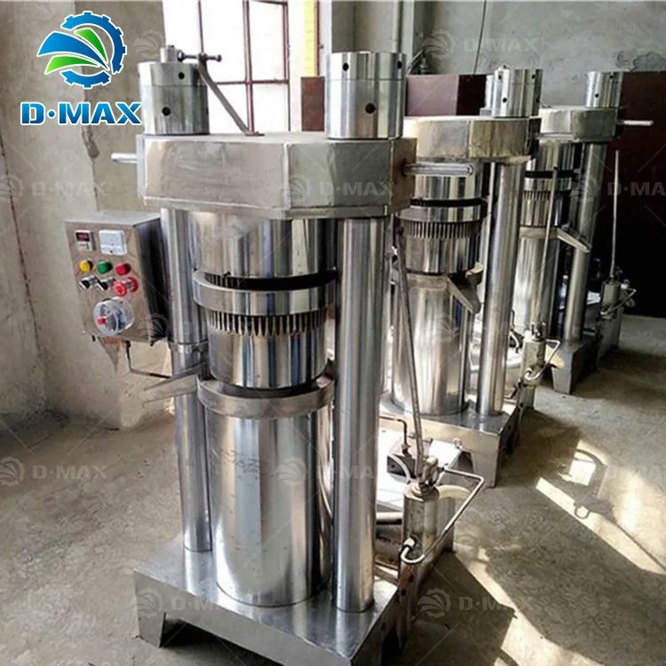 Large Capacity Horizontal Hydraulic Hydraulic Castor Walnut Oil Pressing Machine
