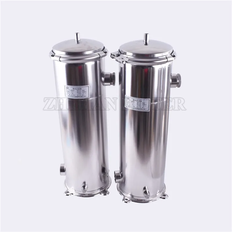 in stock stainless steel  Bag filter diesel gasoline engine oil hydraulic oil alcohol edible oil sewage large flow filter