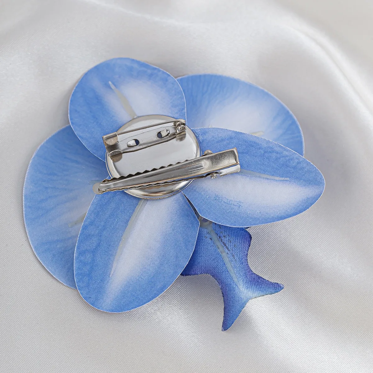 Hot Selling Exaggerated Large Flower Necklaces Earrings Jewelry Personalized Flower Brooch Hair Clip