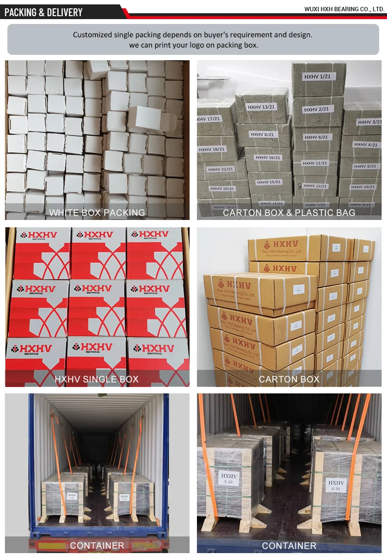 HXHV PHS8 PHS8L PHS 8 Bearing Rod End Metric Female Thread RH 8mm Bore M8x1.25 Ball Joint Bearing