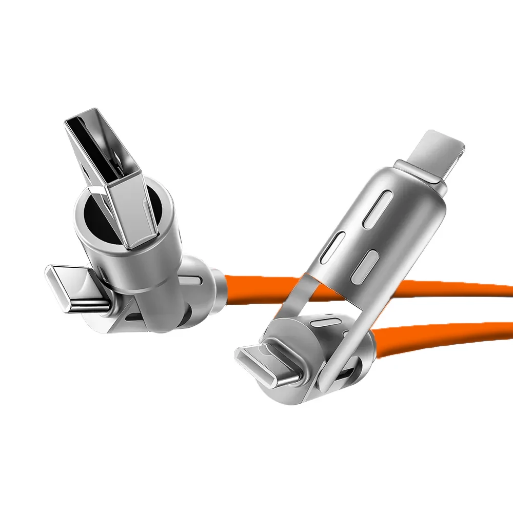 factory 240W USB C Cable 4 in 1 USB C to USB C Cable Fast Charging & Data Sync Multi Charging Cable for Phone