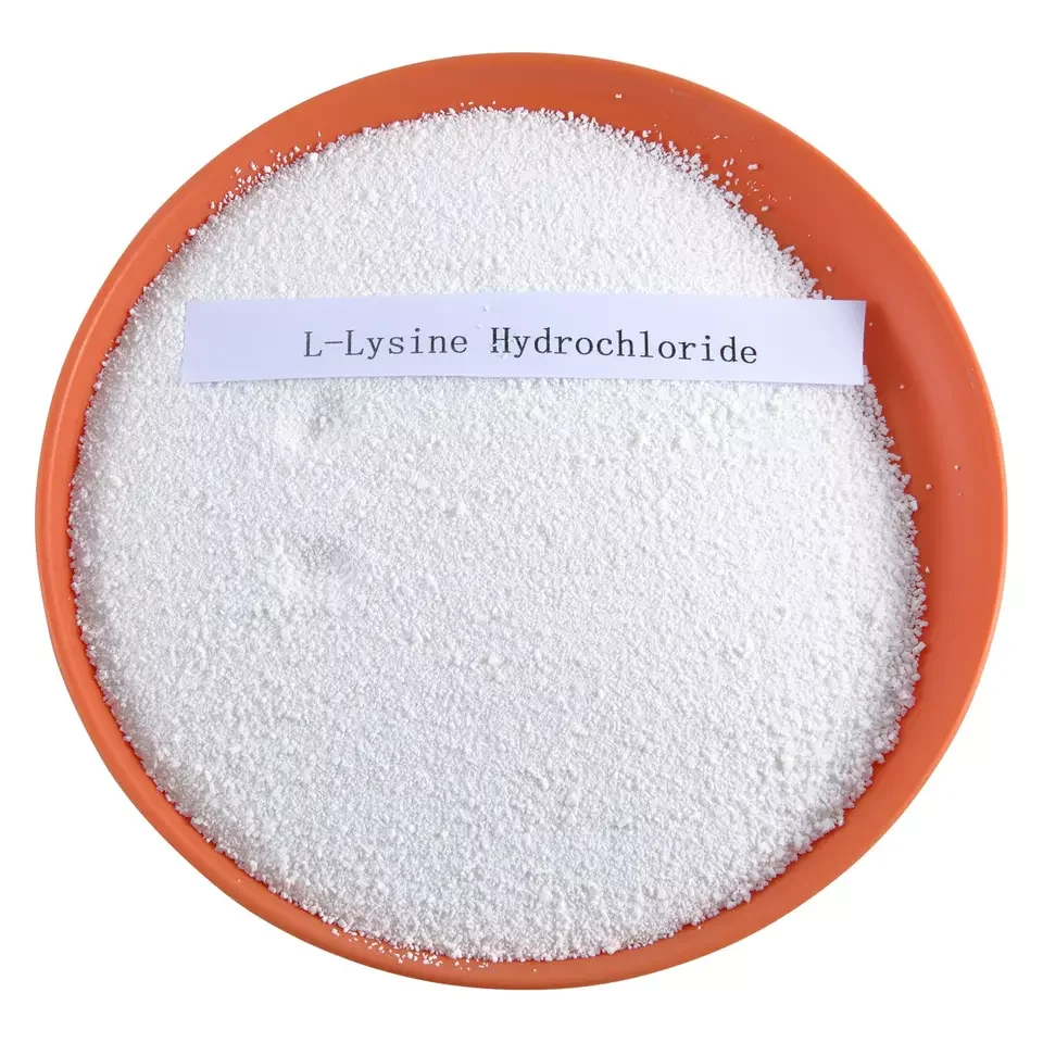 Feed Grade L-Lysine Monohydrochloride or L-Lysine HCl 98.5%  poultry 25kg Bag