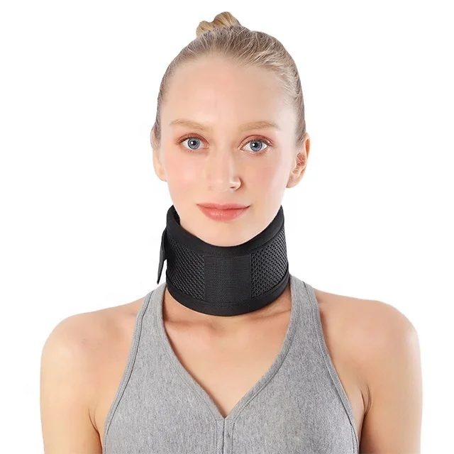 Breathable sponge neck protection Air-conditioned room warmth protection cervical spine anti-bow cervical traction