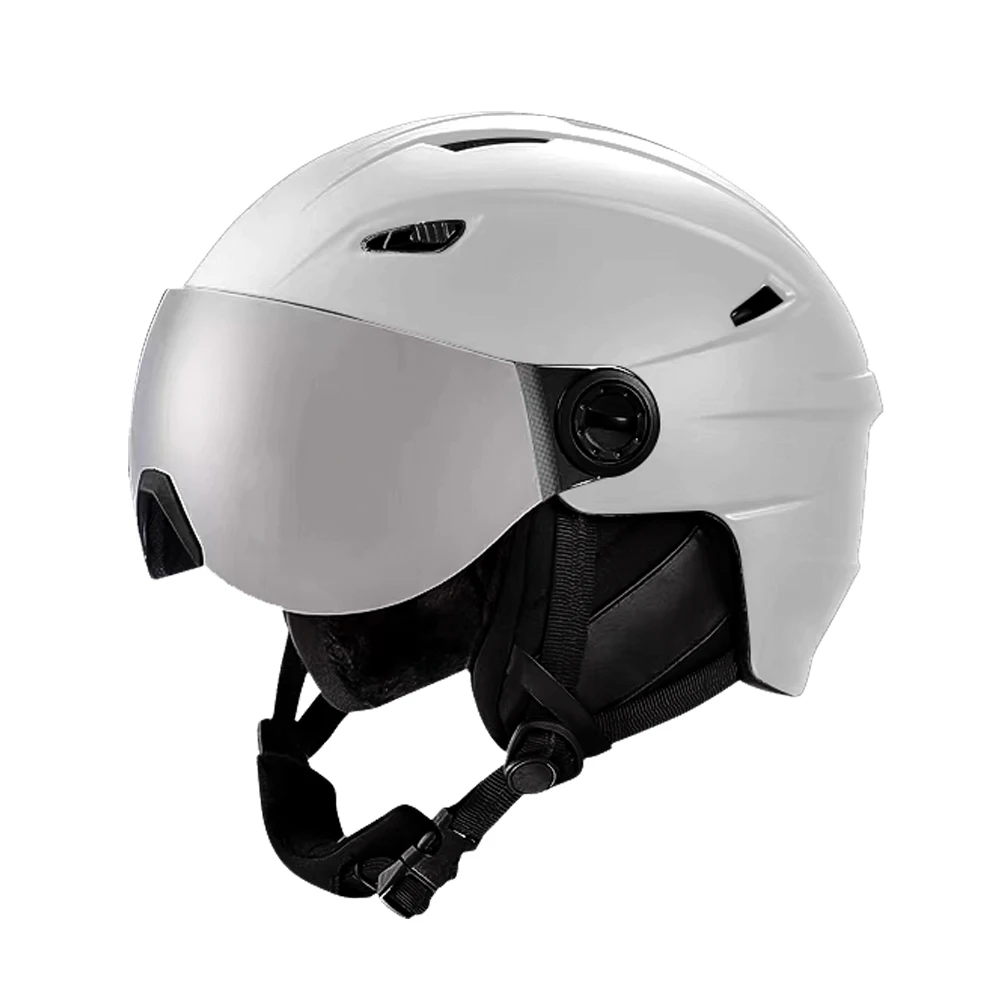 CE  EN1077 Approved Adult Casco De Esqui Women Men Ski Helmet Ski Goggles Helmet