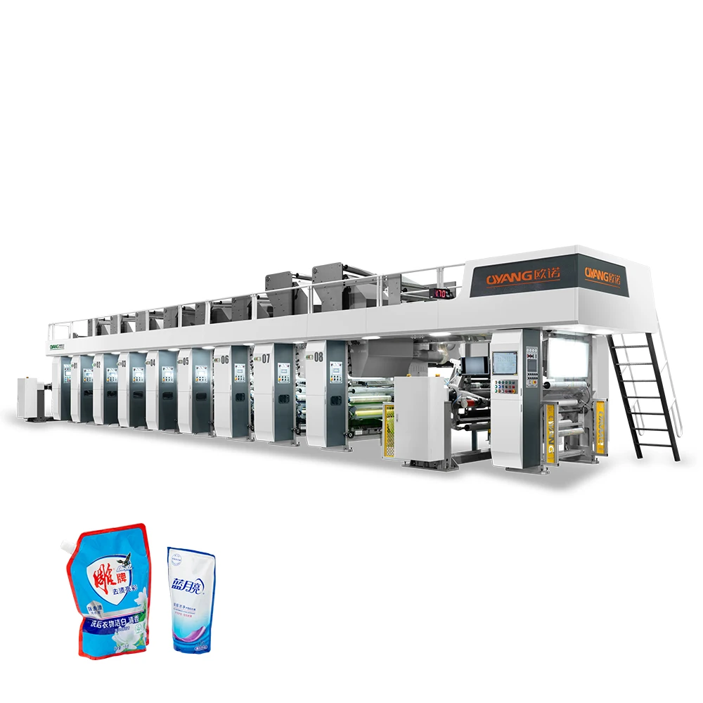 High Color Registration Dual-station ARC Rotogravure Printing System