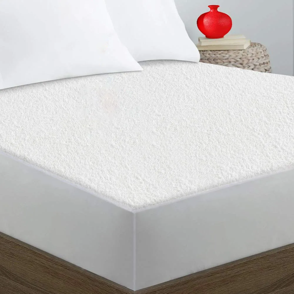
Amazon Best Selling Bed Bug Waterproof Protect Latex Elastic Air Layer Mattress Cover 