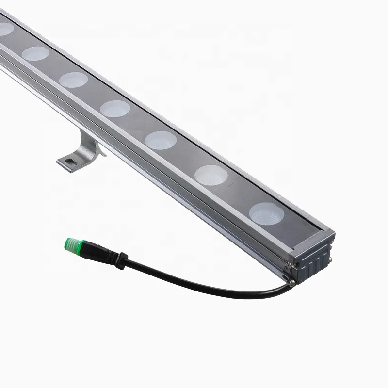 1M 12W LED Wall Washer Landscape light AC 85V-265V 12V 24V outdoor lights wall linear lamp floodlight 100cm wallwasher