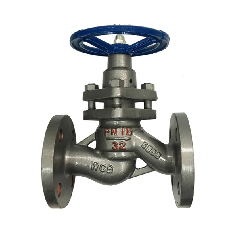 China Factory-Made Cast Steel Plunger Valve High-Temperature Resistant Manual Plunger Stop Valve U41SM-16C Boiler Blowdown OEM