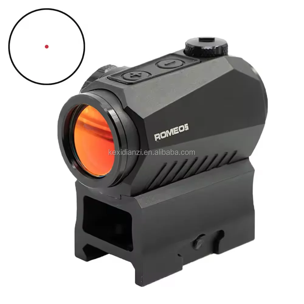 Factory wholesale tactical reflector R5 1X20mm Romeo 5 red dot sight with motion sensing 10 level illumination aluminum shell