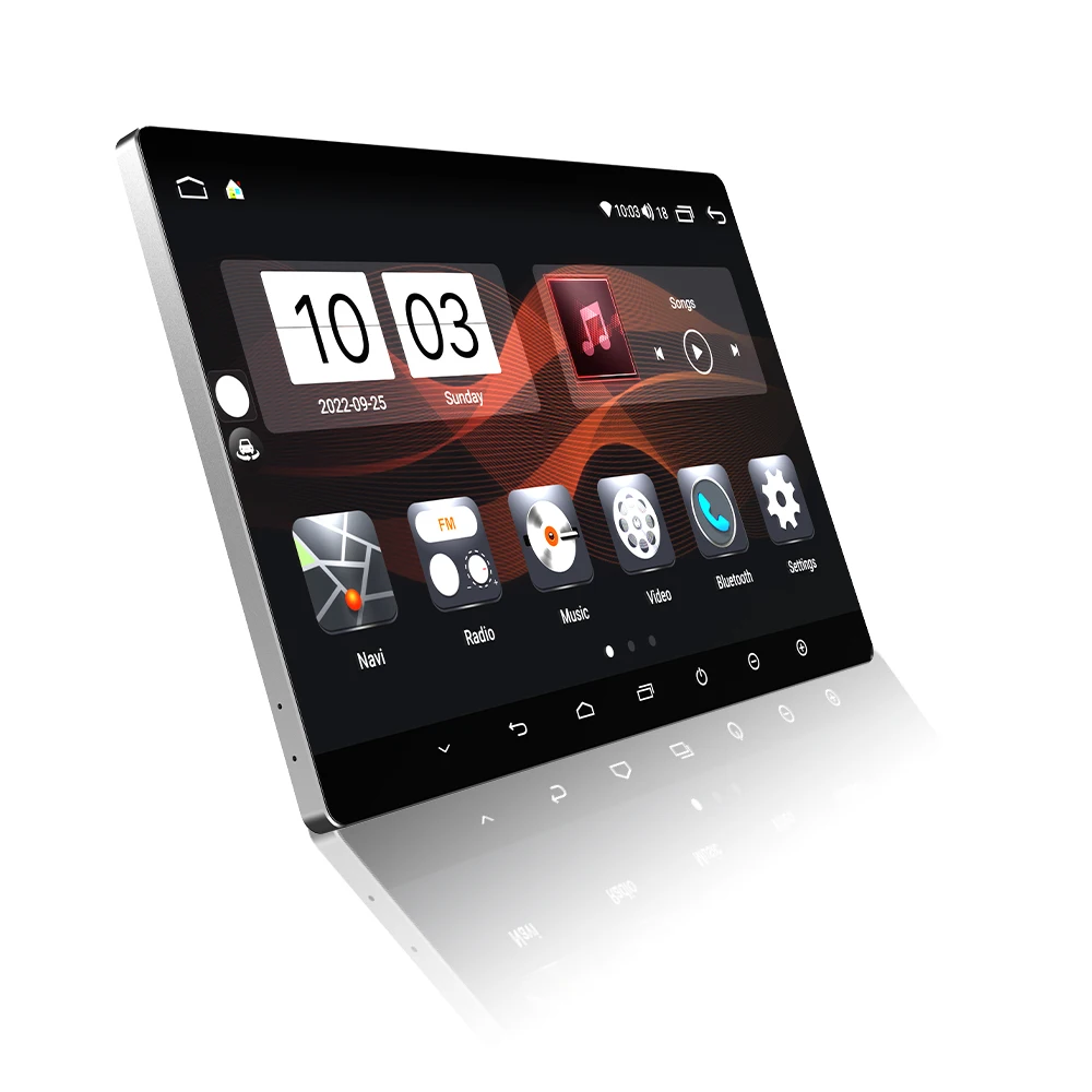 2k Large Screen IPS Touch 12.95 Inch Car Dvd Player Android Stereo Radio Navigation GPS Carplay Mp5 Car Player