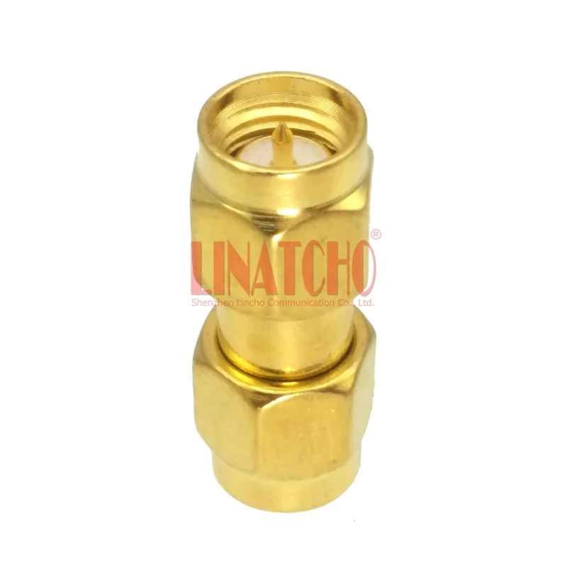 50 Ohm RF Connector Straight SMA Male to Reverse RP SMA Male WIFI Antenna Adapter