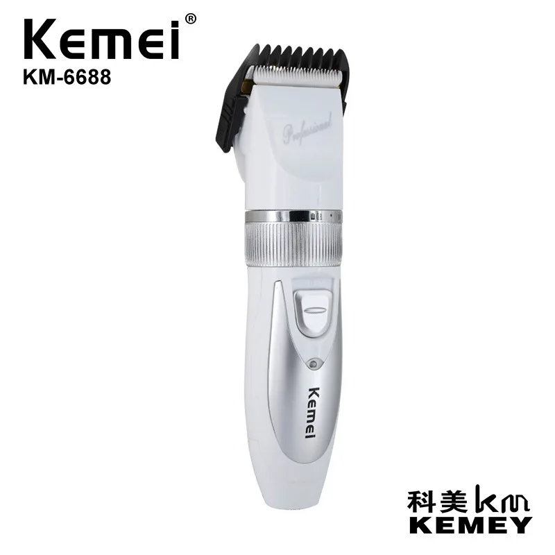 
KEMEI Kemei KM-6688 professional silent hair clipper wholesale hair clipper electric razor 