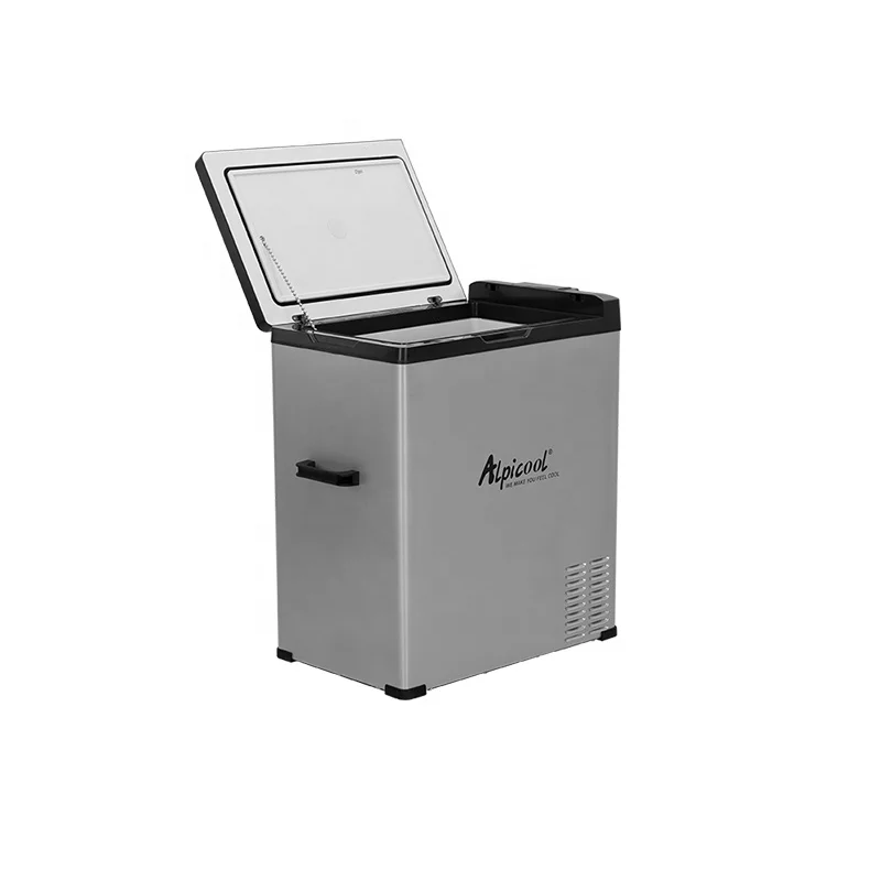 hot selling 75L dc 12v 24v fridge Caravan Camping car deep freezer portable refrigerator