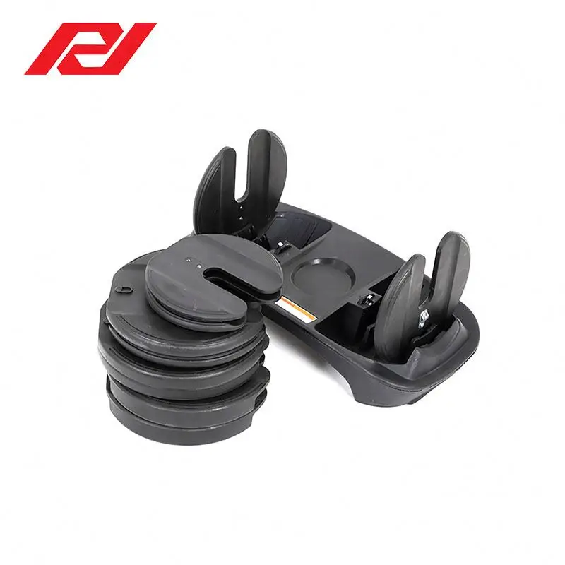 Body Training Equipment Exercise Barbell Rubber Cheap Hex Dumbbell For Weightlifting Dumbbell Set