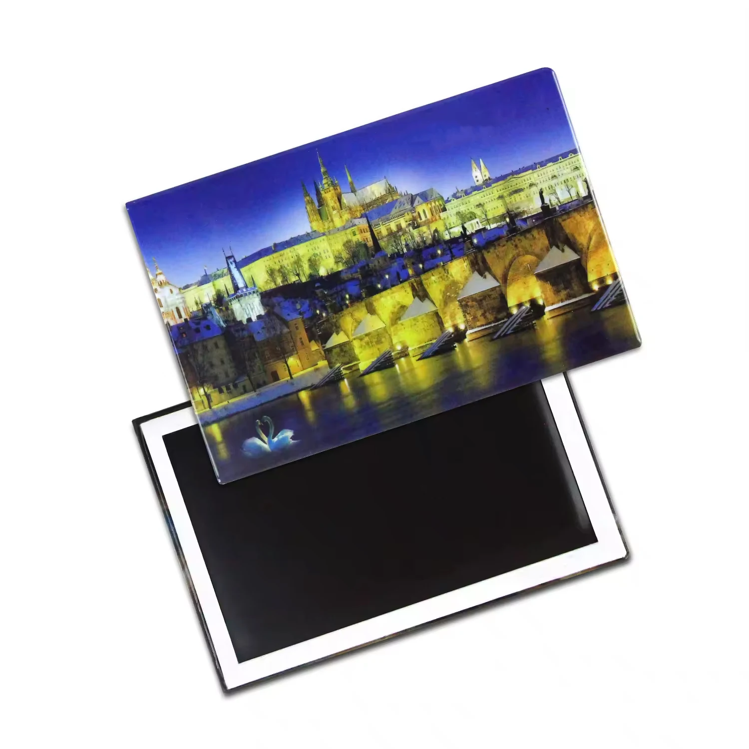 Custom Printing Metal Foil Souvenir Germany Fridge Magnets Piezas De Iman Magnetico Para Refrigerador