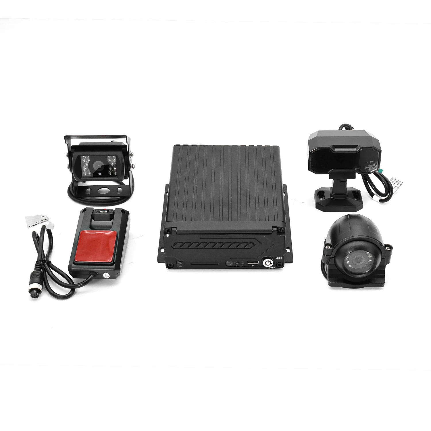 Factory AI MDVR 4G GPS DVR Vehicle for bus support ADAS DMS Car Vehicle Mobile CCTV Video Recorder Truck MDVR 4ch AI mobile dvr