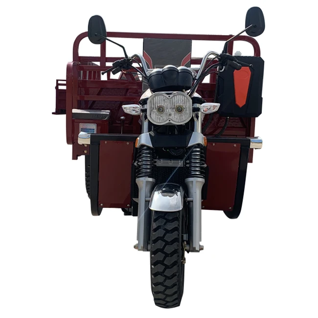 Customized dual rear tire agricultural loading tricycle for sale from China factory