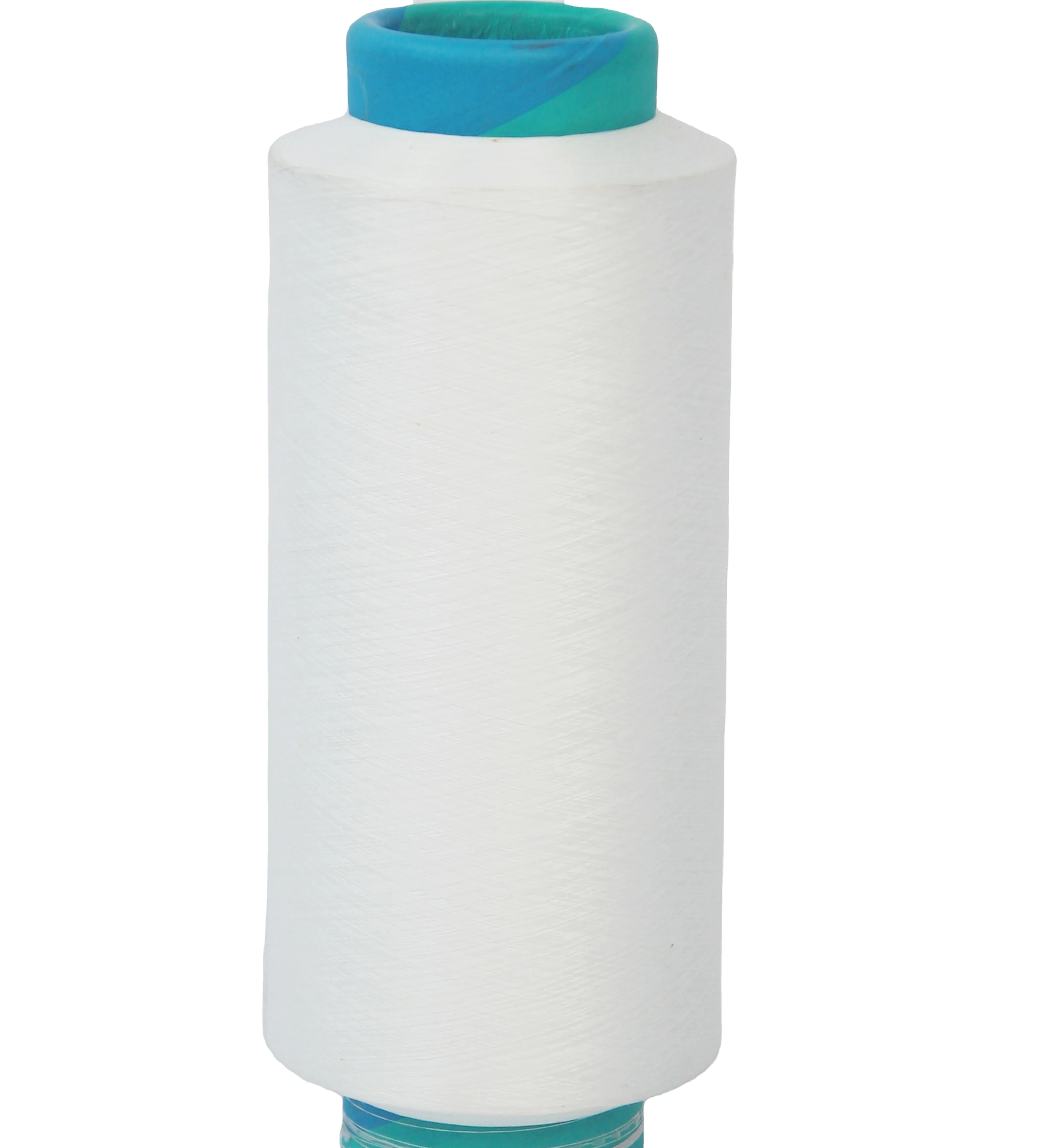 
twist DTY raw white recycled polyester filament yarn with low stretch 