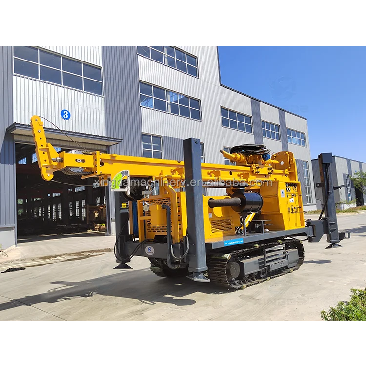 Hot Sale Crawler Mounted mounted rc drilling rig 400 meter deep truck rc drill rigs