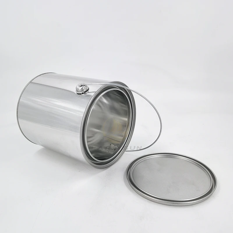 cylinder blank small tin container metal tin can for paint and adhesive used candle jars with lids and logo printingHot sale pro