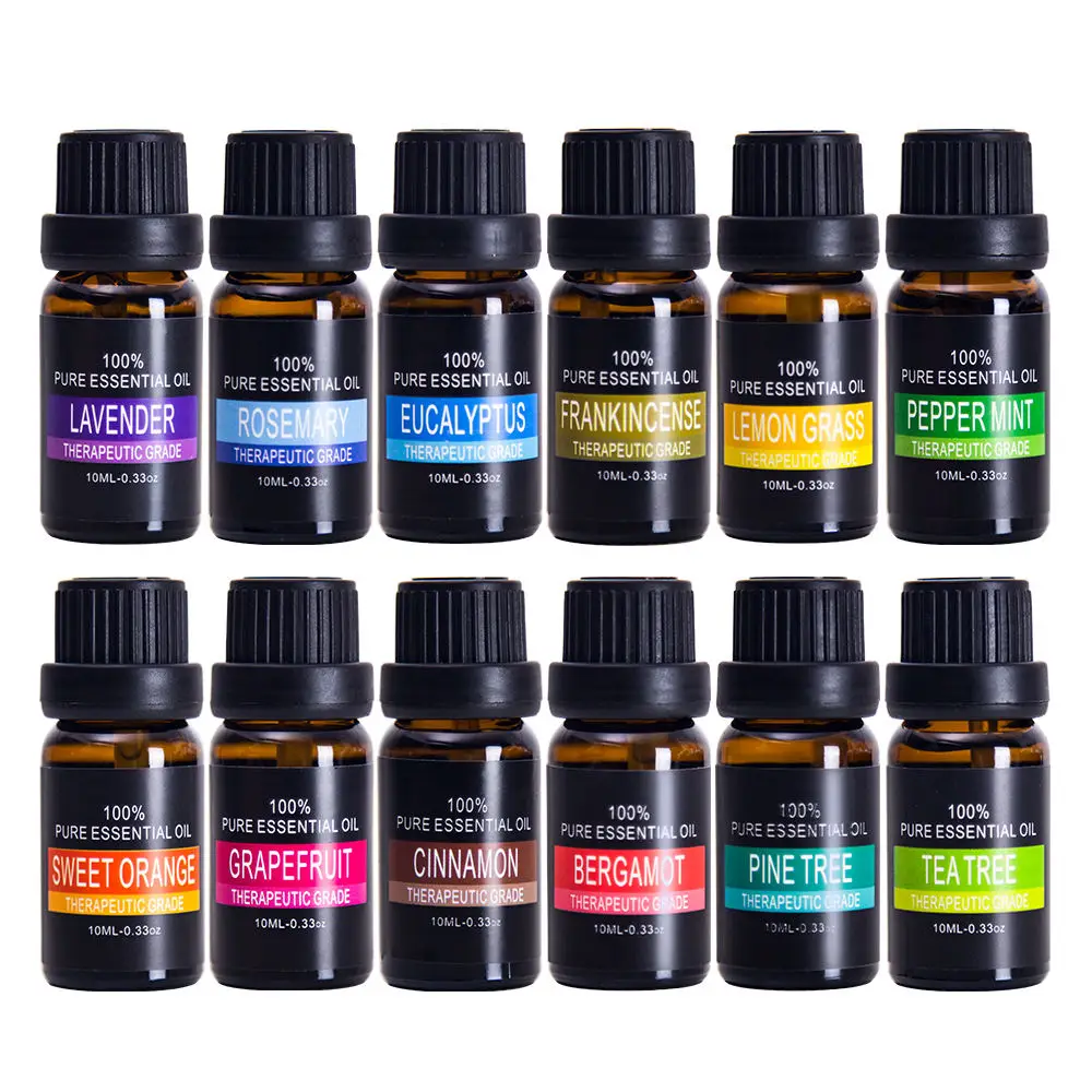 In stock 100% Pure Natural Organic Essential Oil various fragrances oem oaromatherapy perfume pure diffuser essential oils new