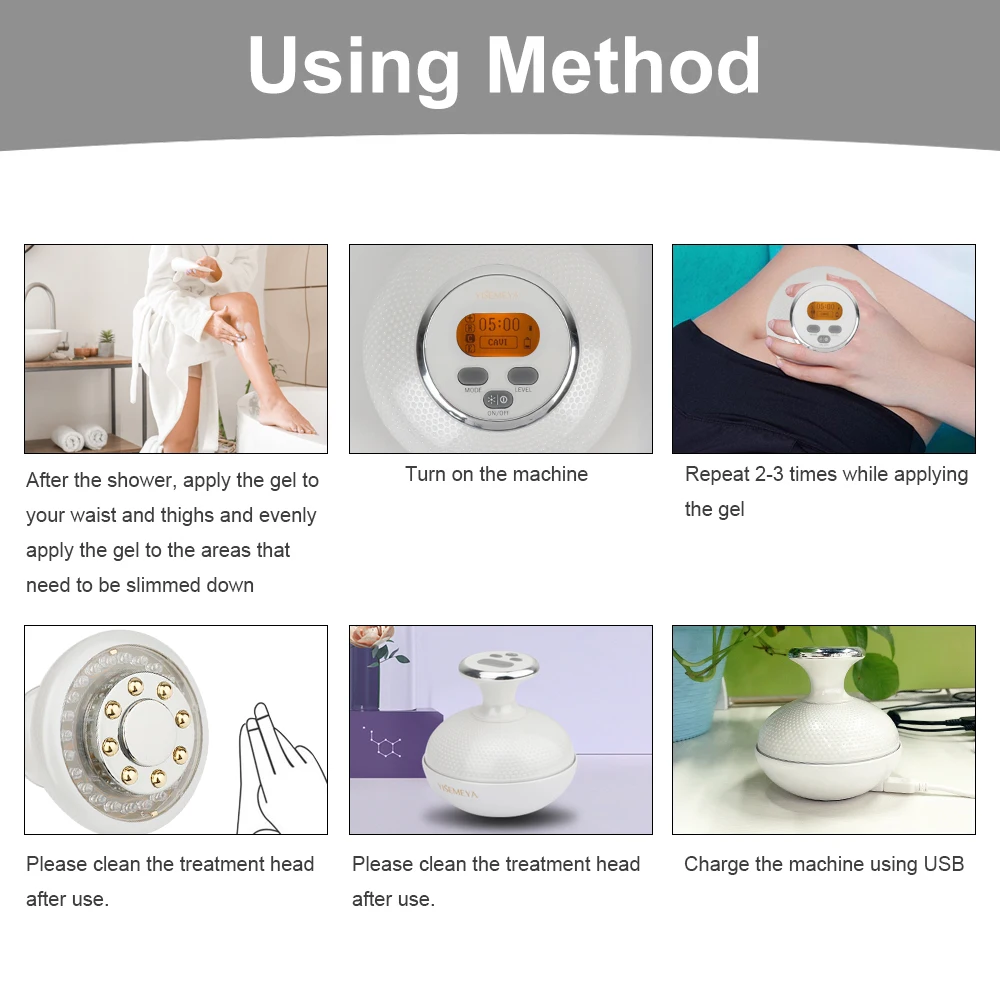 Portable cellulite removal machine  Fat Remover Massager Fat Burning rf slimming machine for home use