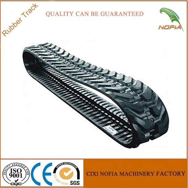 400*90DC*47 Kubota DC harvester/excavator steel rubber tracks