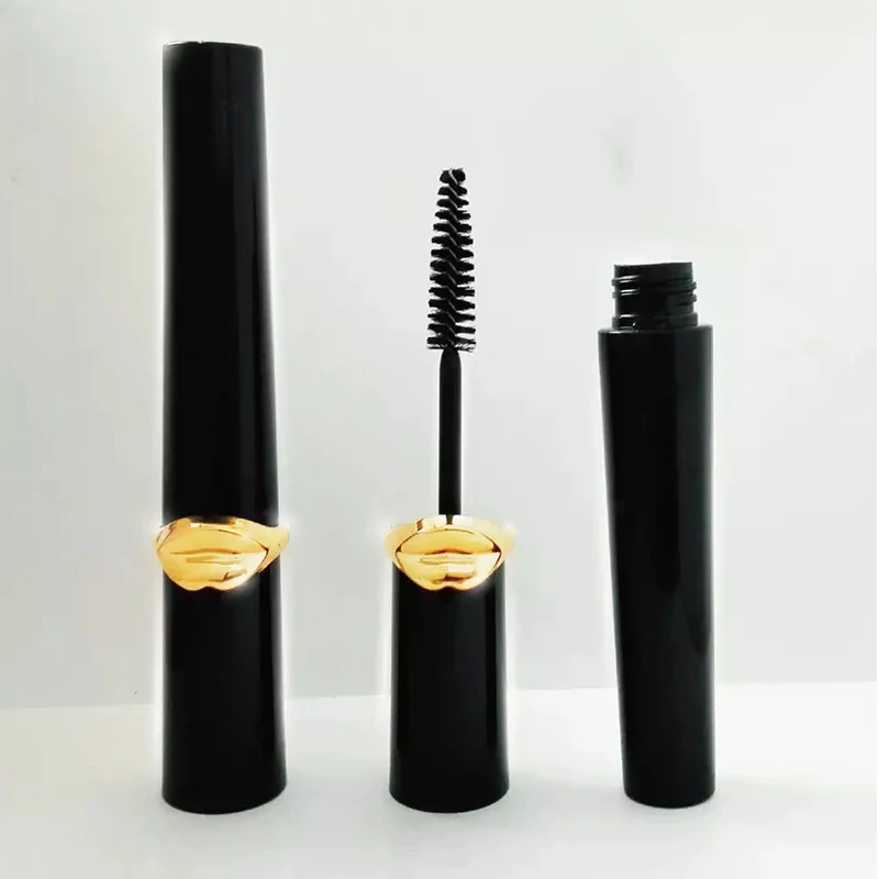 Custom cosmetics packaging new diamond face Double-headed mascara tube large volume mascara lip gloss empty bottle