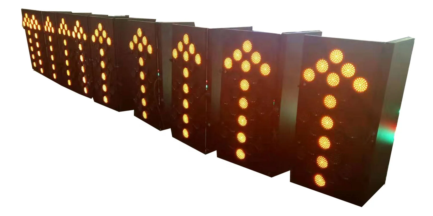 1200mm 25 lamps led arrow board traffic sign