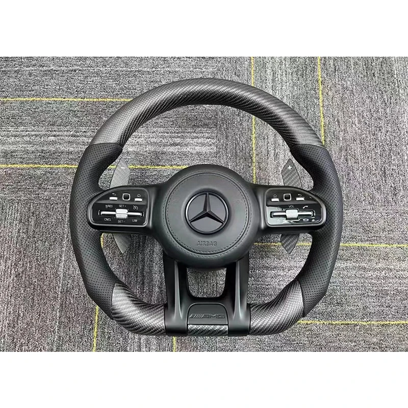 Деревянное Рулевое колесо для Mercedes Benz S300S320S420 S500 S600 S400 S450 S350 S63 S65 старая модель Обновленная новая кожаная руль