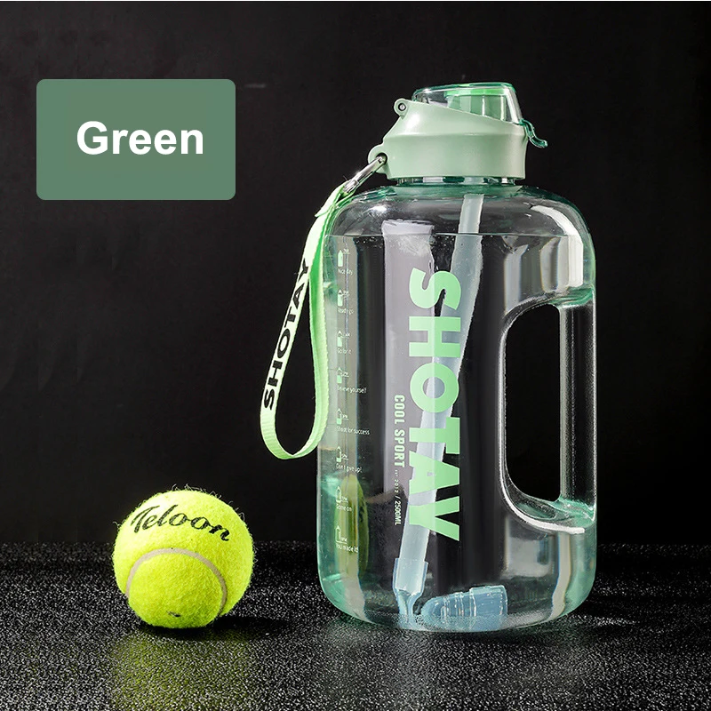 2022 1.5L 2L 2.5L 3.8L Large Capacity Flat Plastic Ton Ton Barrel Water Bottle With Custom Logo
