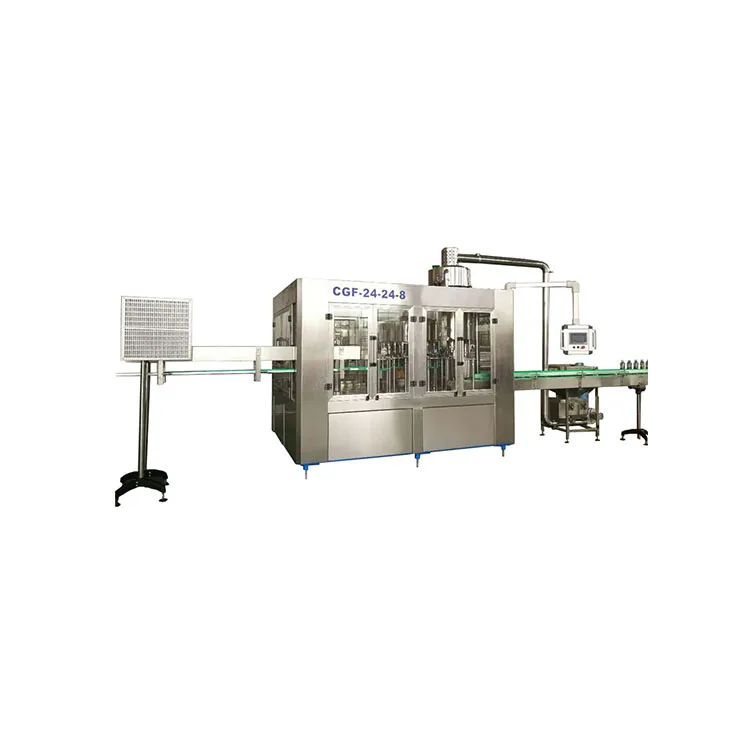 3 In 1 Small Scale Plastic Bottle Drinking Water Filling Machine