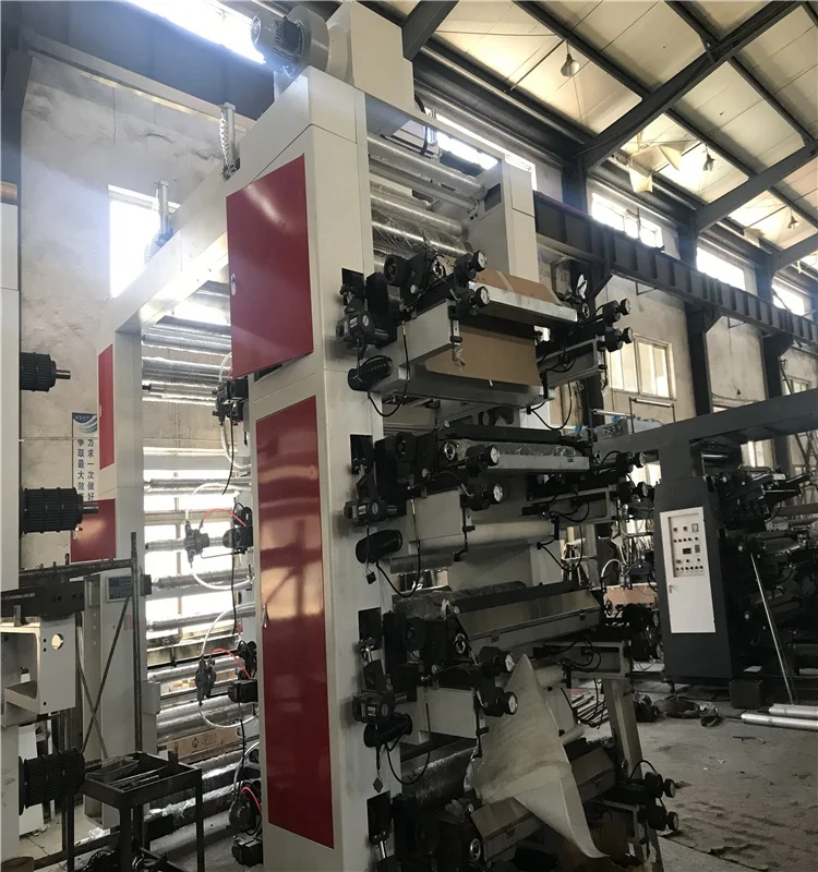 Four-Color Flexo Printing Machine with Stack Structure